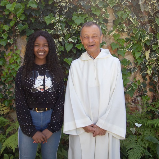 With Amanda & Br. Alois